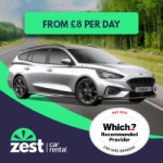 Explore amazing Britain with a Zest Car Rental!